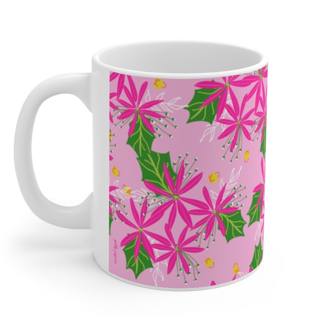 Poinsettia Mug - 10oz – Simpson & Vail