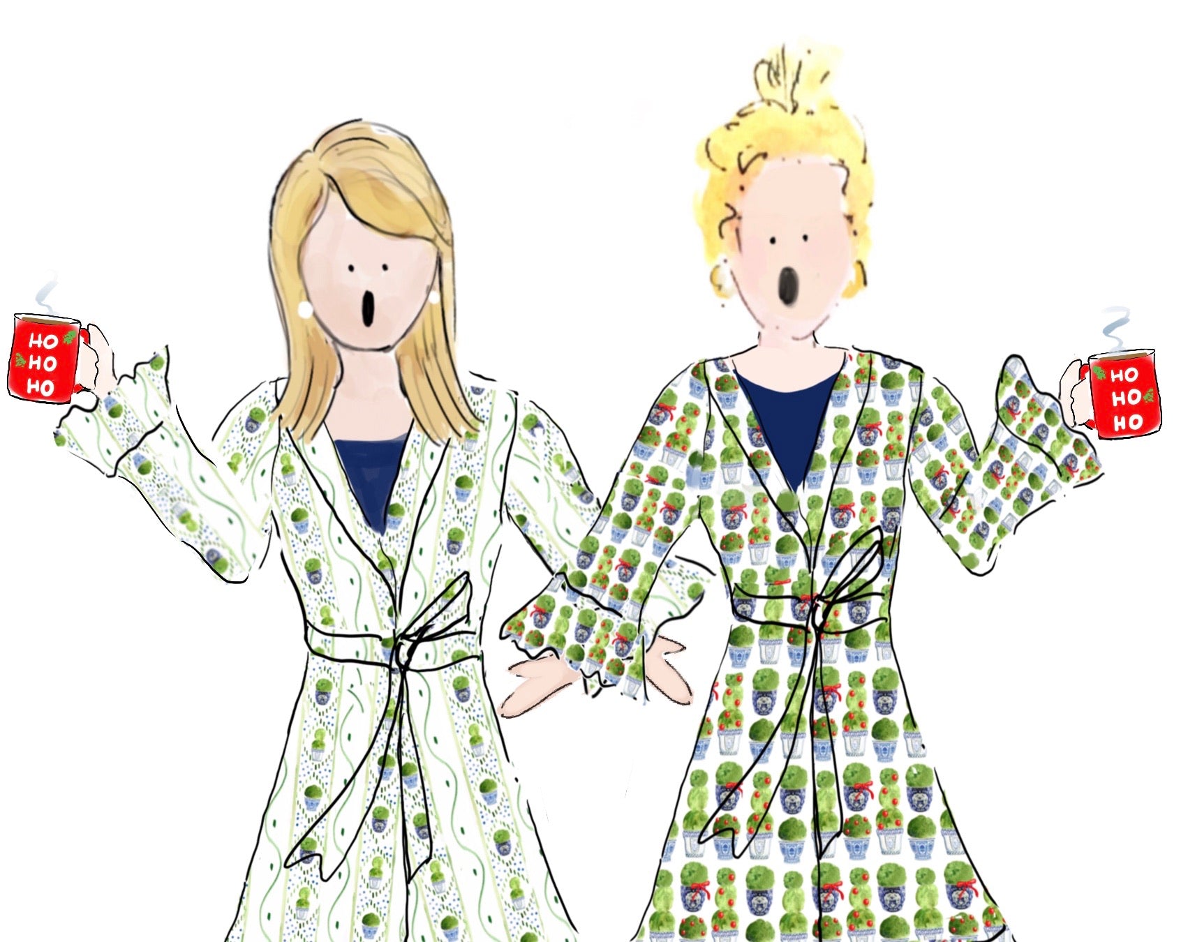 Topiary Trellis Robe – giddy paperie